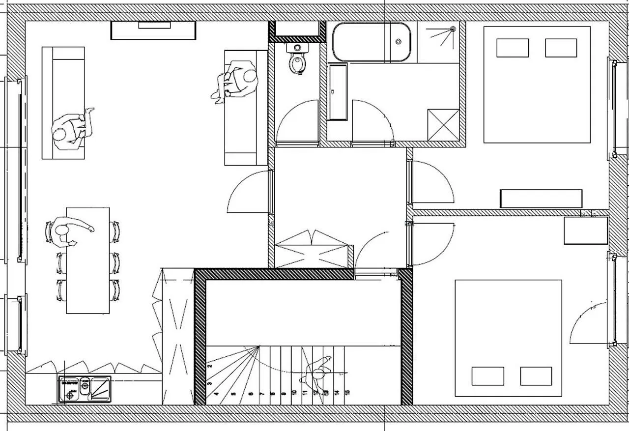 شقة خنت  في Raamhof Citycenter/Highcomfort/Light